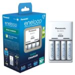 ENELOOP 4x Pilhas Recarregáveis AA 2000mAh + Carregador - Imagem 4