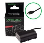 Acoplador PATONA Premium Dummy LP-E6 con USB-C