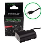 Acoplador PATONA Premium Dummy LP-E6 con USB-C