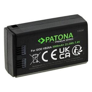 patonapremiumbateriavb26a3000mah