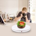 PULUZ 360º Mesa Giratoria USB 45cm - Blanco - Imagen 7