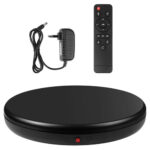 PULUZ Mesa Giratória 360º USB 45cm - Preto - Imagem 5