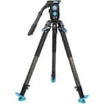 Trípode de fibra de carbono SIRUI Video SVT75 LITE + SVH15 - Imagen 2