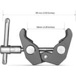 SMALLRIG 2058 Super Clamp con roscas de 1/4"-20-3/8"-16 (x2) - Imagen 4