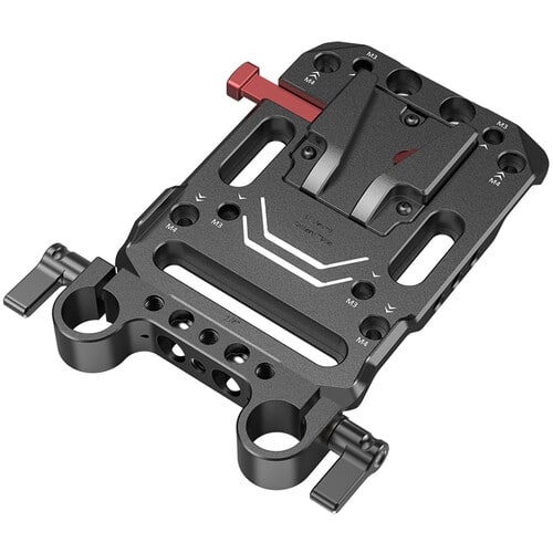 SMALLRIG 3016 V-Lock Placa de tambor con abrazadera de varilla LWS