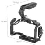 SMALLRIG 3234B Kit de jaula "Black Mamba" para EOS R5 W/ R5 / R6 - Imagen 2
