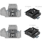 SMALLRIG 3357 Placa universal con adaptador para tubos de 15 mm - Imagen 6