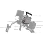 Kit de jaula SMALLRIG 3941 para Nikon Z8 - Imagen 7