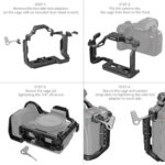 SMALLRIG 4023 “Black Mamba” Cage p/ LUMIX S5 II / S5 IIX - Imagem 5