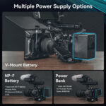 SMALLRIG 4064 Sistema de Montagem de Bateria Compat V-Mount - Imagem 12