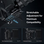 SMALLRIG 4064 Sistema de Montagem de Bateria Compat V-Mount - Imagem 14