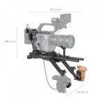 SMALLRIG 4125 Shoulder Rig Kit p/ Sony FX6 - Imagen 3