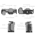 SMALLRIG 4230 Cage  p/ Fujifilm X-S20 - Imagem 4