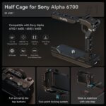 SMALLRIG 4336 Cage Kit p/ Sony Alpha a6700 - Imagem 17