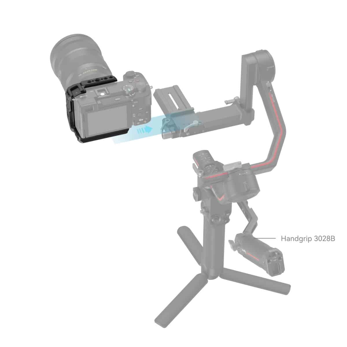 SMALLRIG 4337 Half Cage p/ Sony Alpha 6700/6600/6500/6400 - Imagem 2