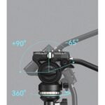 Kit de trípode de video SMALLRIG 4475 CT210 - Imagen 9