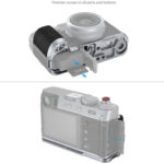 SMALLRIG 4555 Punho em L p/ FUJIFILM X100VI/X100V (Prata) - Imagem 6