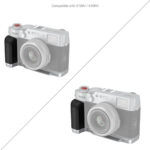 SMALLRIG 4555 Punho em L p/ FUJIFILM X100VI/X100V (Prata) - Imagem 7