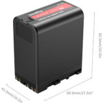 SMALLRIG 4670 Bateria BP-U60 para Câmaras Sony (99Wh) - Imagem 5