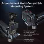 SMALLRIG 5123 Mini Brazo de Amortiguador para Cámaras de Acción - Imagen 12