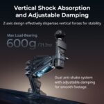 SMALLRIG 5123 Mini Brazo de Amortiguador para Cámaras de Acción - Imagen 9