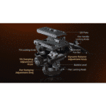 Trípode hidráulico de fibra de carbono TRIBEX x Potato Jet SMALLRIG - Imagen 4