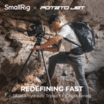 Trípode hidráulico de fibra de carbono TRIBEX x Potato Jet SMALLRIG - Imagen 3