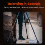 Trípode hidráulico de fibra de carbono TRIBEX x Potato Jet SMALLRIG - Imagen 10