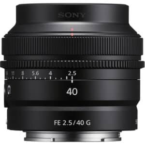 sonysel40f25gfe40mmf2 5g