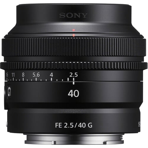 SONY SEL40F25G FE 40mm f/2.5 G