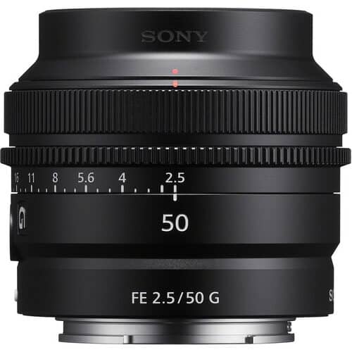 SONY SEL50F25G FE 50mm f/2.5G