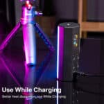 ULANZI 2637 Tubo LED compacto magnético (bicolor + RGB) - Imagen 17