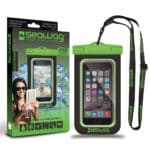 SEAWAG Bolsa impermeable para smartphone - Negro/Verde