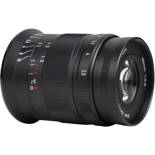 7ARTISANS 60mm f/2.8 Macro Mark II Nikon Z - Negro