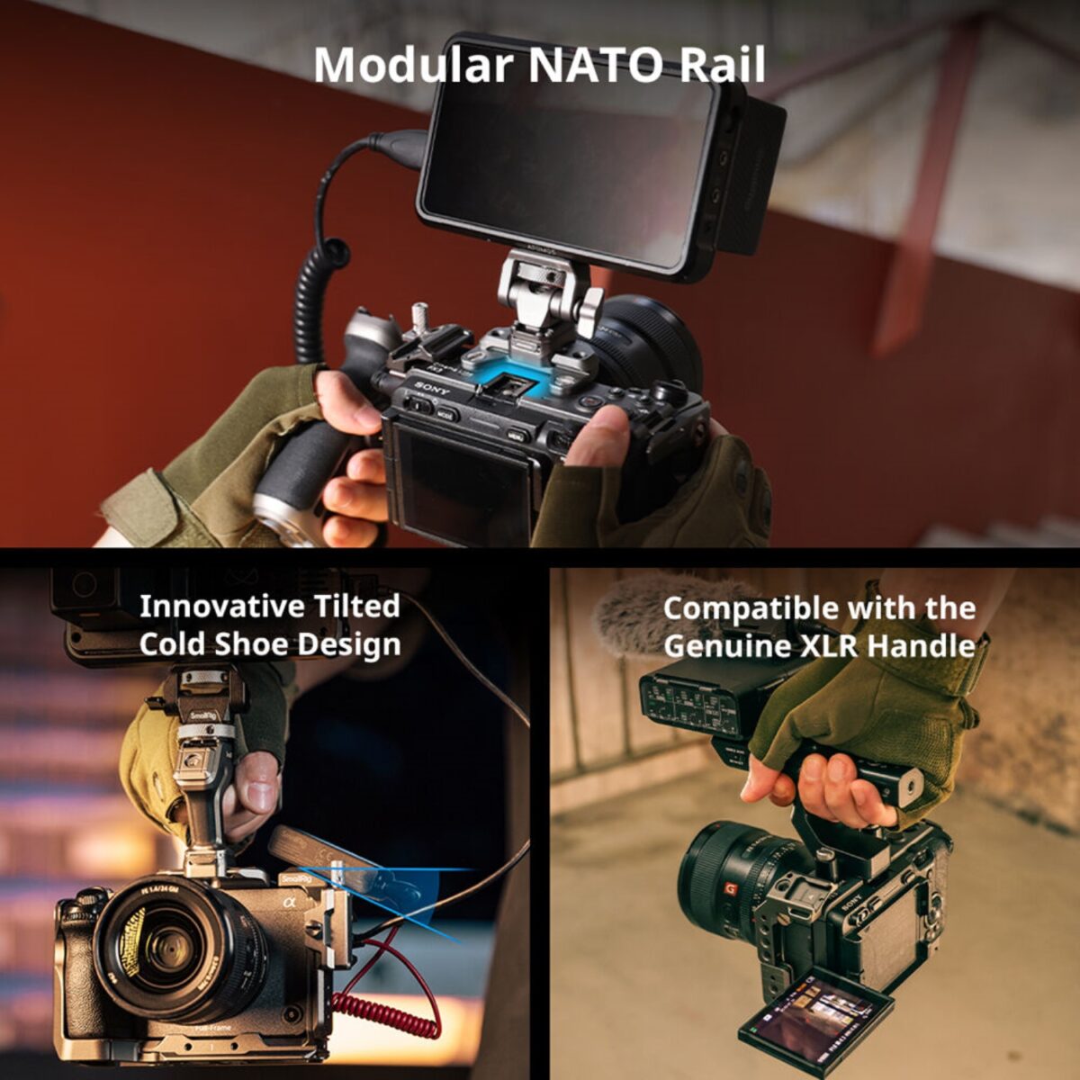 SMALLRIG 4770 Kit de Cage de Libertação Rápida Hawklock p/ SONY FX3 / FX30 - Imagem 16