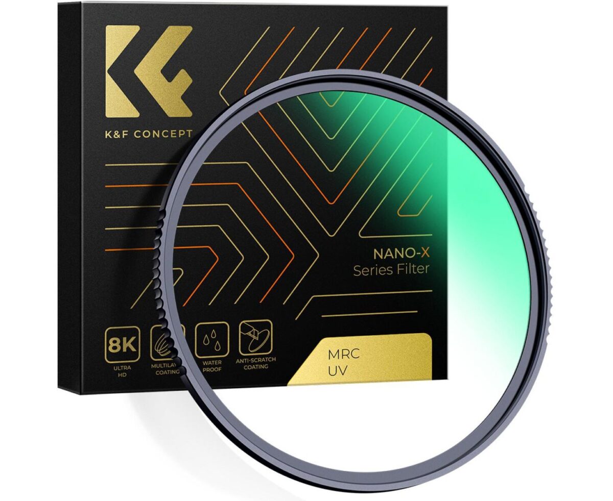 K&F CONCEPT Filtro UV Nano-X MRC UV 82mm - Imagen 1