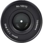 7ARTISANS 60mm f/2.8 Macro Mark II Nikon Z - Negro - Imagen 5