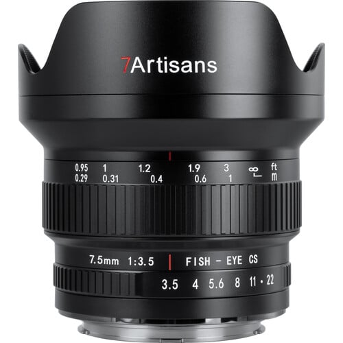 7ARTISANS 7.5mm f/3.5 Fisheye Nikon F