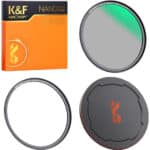 K&F CONCEPT Filtro Magnético CPL Nano-X c/ Anillo Adaptador y Tapa
