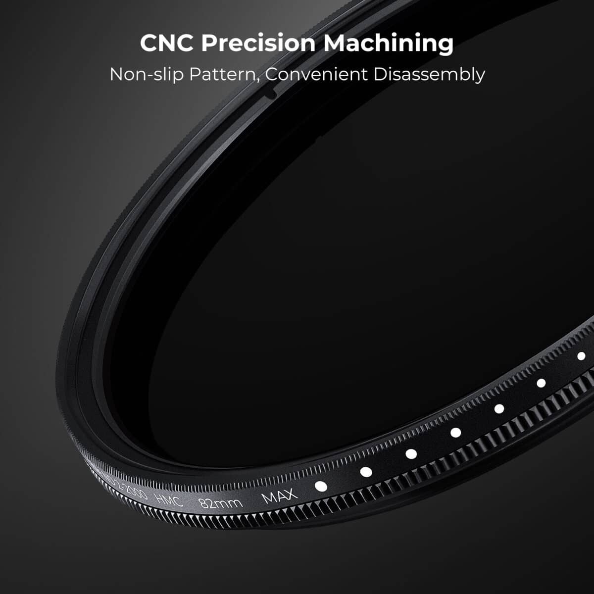 K&F CONCEPT VND ND2-2000 1-11 Stops Slim Nano C-Séries - Imagen 2