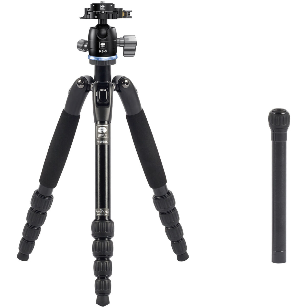 SIRUI Tripé de Alumínio c/ Cabeça Rotula T-005SK + KS-5 - Imagem 2