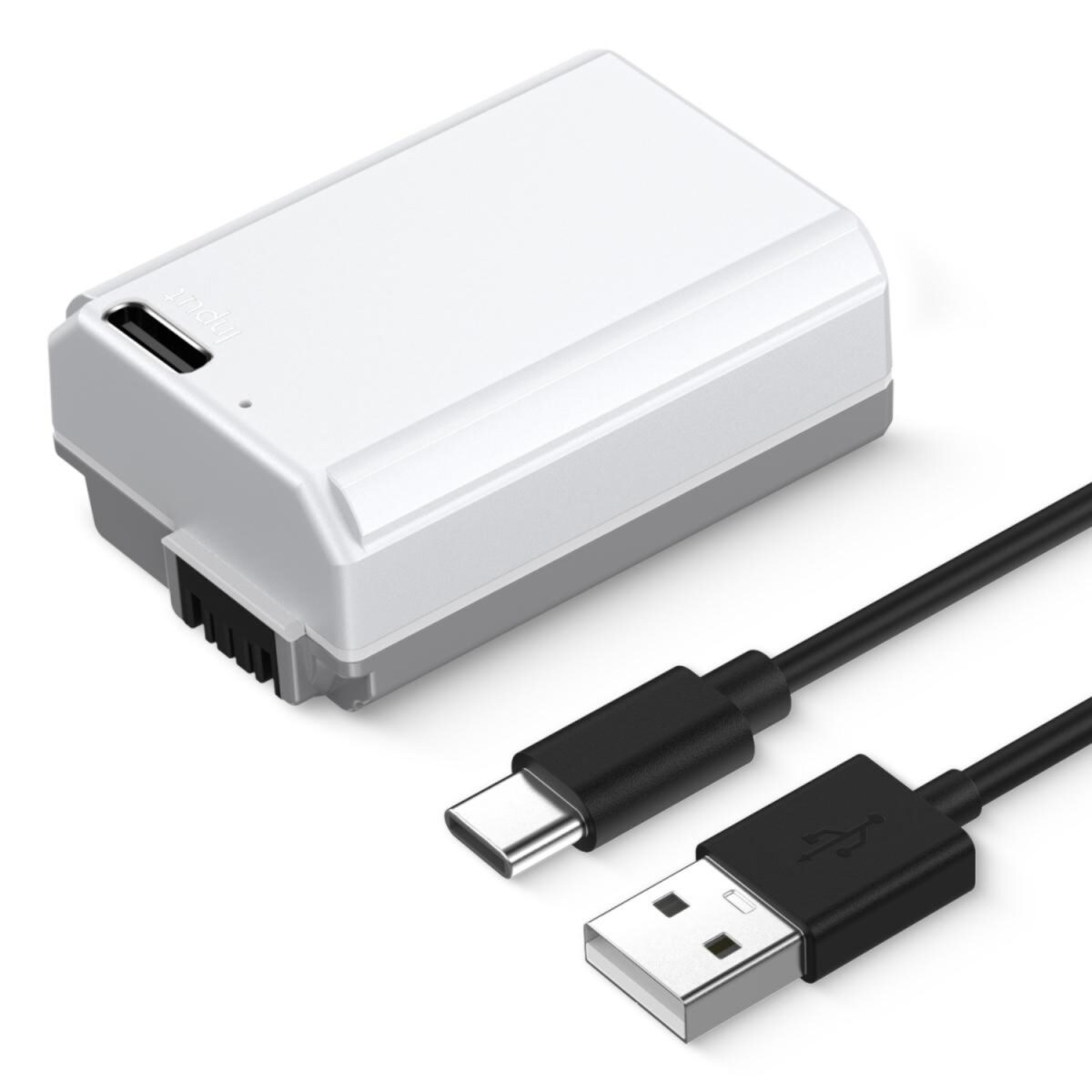 KF28.0026-1-1200x1200 K&F CONCEPT KF28.0026 Bateria USB-C NP-FW50 1100mAh p/Sony - Imagem 1