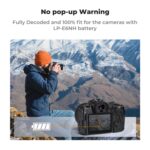 K&F CONCEPT KF28.0033 Bateria USB-C LP-E6NH 2600mA - Imagem 4