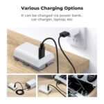 K&F CONCEPT KF28.0033 Bateria USB-C LP-E6NH 2600mA - Imagem 6