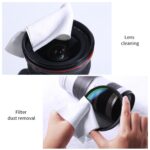 K&F Concept  SKU.1683 Conjunto 3 Panos Microfibra 15x15cm p/ Lentes e Filtros Óticos - Imagem 4