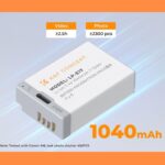 K&F CONCEPT KF28.0049S1 Bateria LP-E17 USB-C