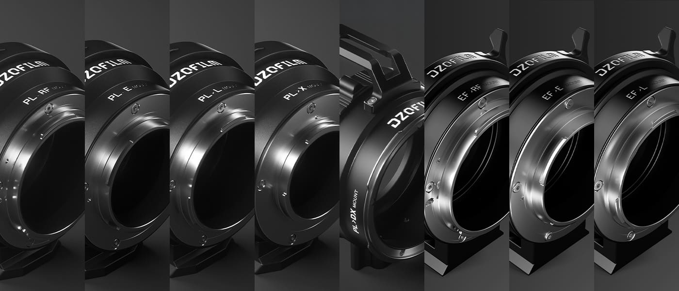 DZOFILM Octopus – Adaptadores PL/EF para RF, L, E, X, DX