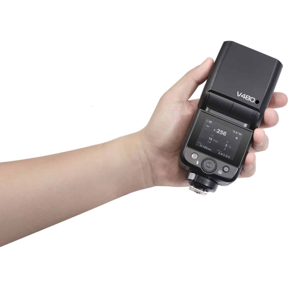 GODOX Flash Speedlite TTL V480 - Imagem 7