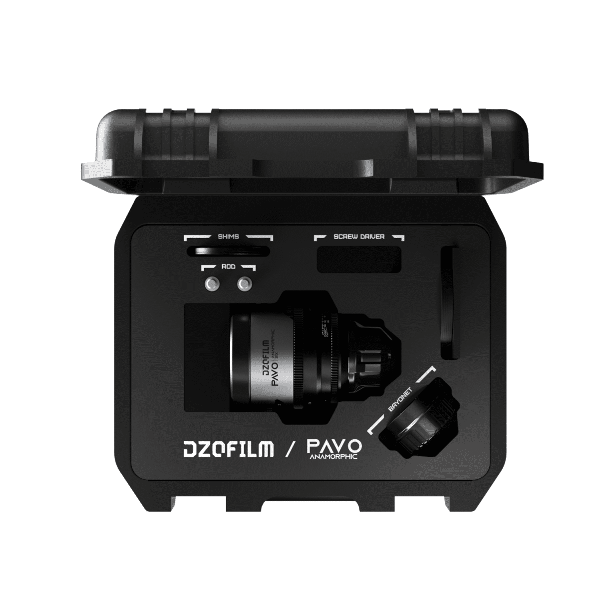 DZOFilm Pavo T2.1–T2.8 – Objetivas Anamórficas 2X Super 35 - Imagem 3