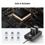 K&F CONCEPT KF28.0043 Kit de Carregador Duplo + 2 Baterias NB-13L p/ Canon - Imagen 4